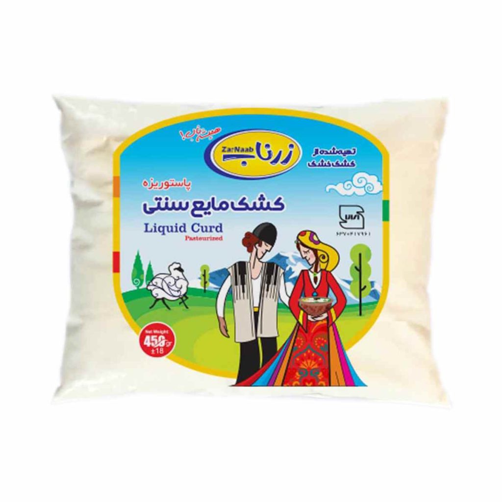 کشک مایع نایلونی زرناب - 450 گرم