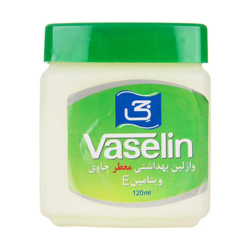 وازلین بهداشتی معطر حاوی ویتامین E جی - 120 میلی لیتر