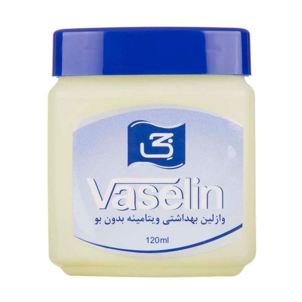 وازلین بهداشتی معطر ویتامینه بدون بو جی - 120 میلی لیتر