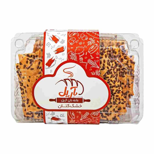 نان خشک کتان - 200 گرم