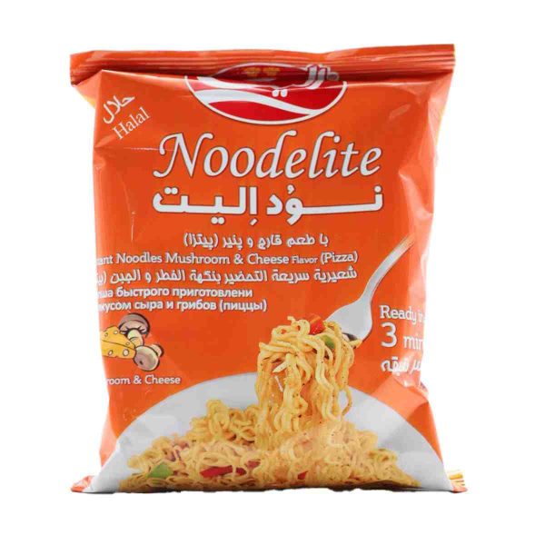 نودالیت با طعم قارچ و پنیر الیت - 75 گرم