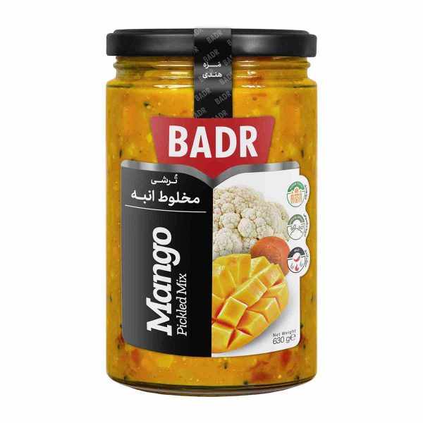 ترشی مخلوط انبه بدر - 630 گرم