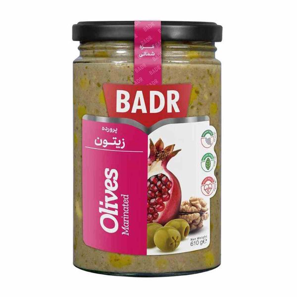 زیتون پرورده بدر - ۶۱۰ گرم