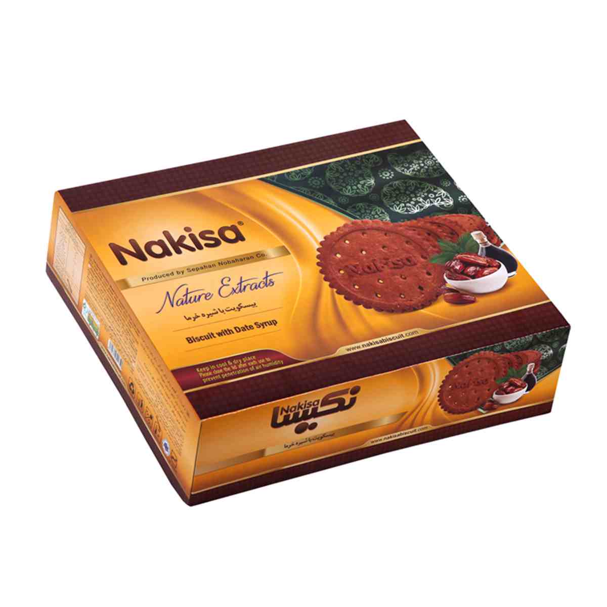 بیسکویت با شیره خرما نکیسا - 900 گرم