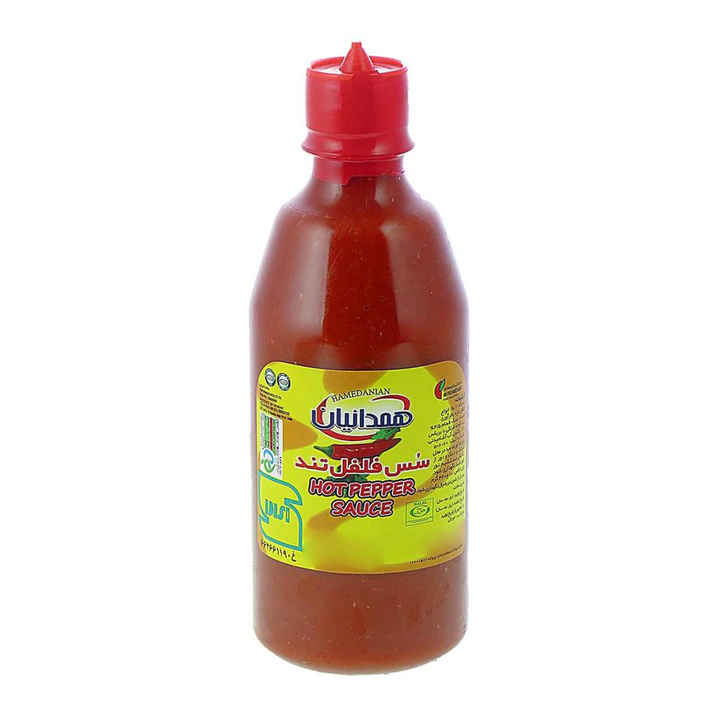 سس گوجه فرنگی فلفل تند همدانیان - 435 گرم
