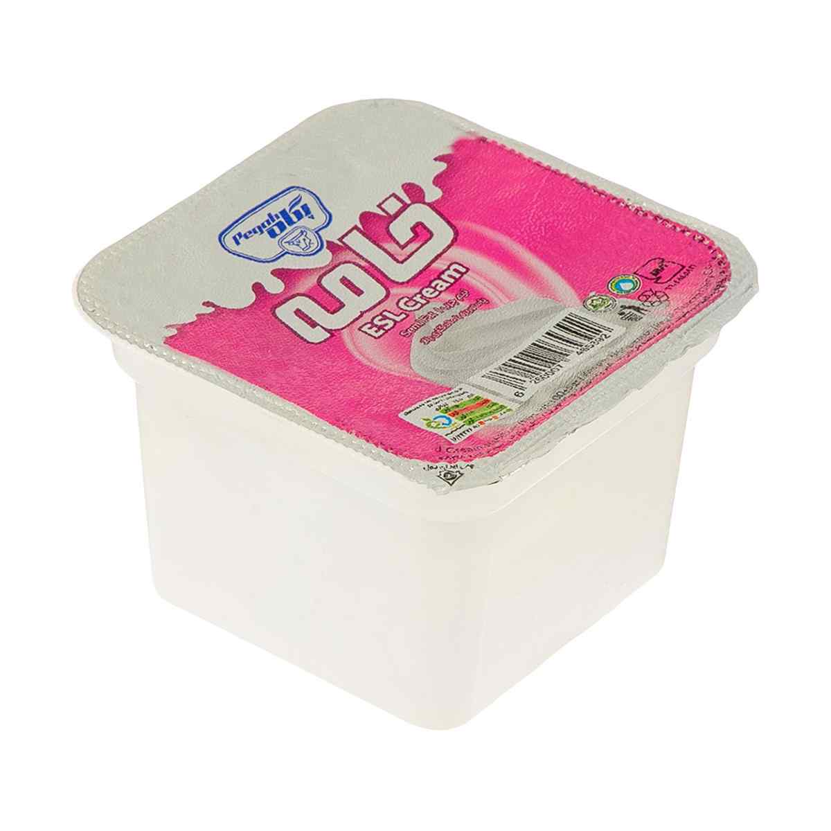 خامه نیم چرب پگاه - 100 گرم