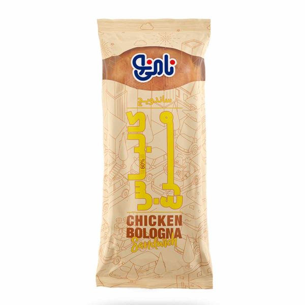 ساندویچ چاباتا کالباس مرغ نامی نو - 250 گرم