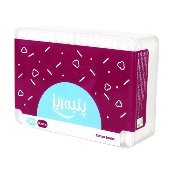 Untitled-12382-compressed گوش پاک کن پنبه ریز بسته 200 عددی