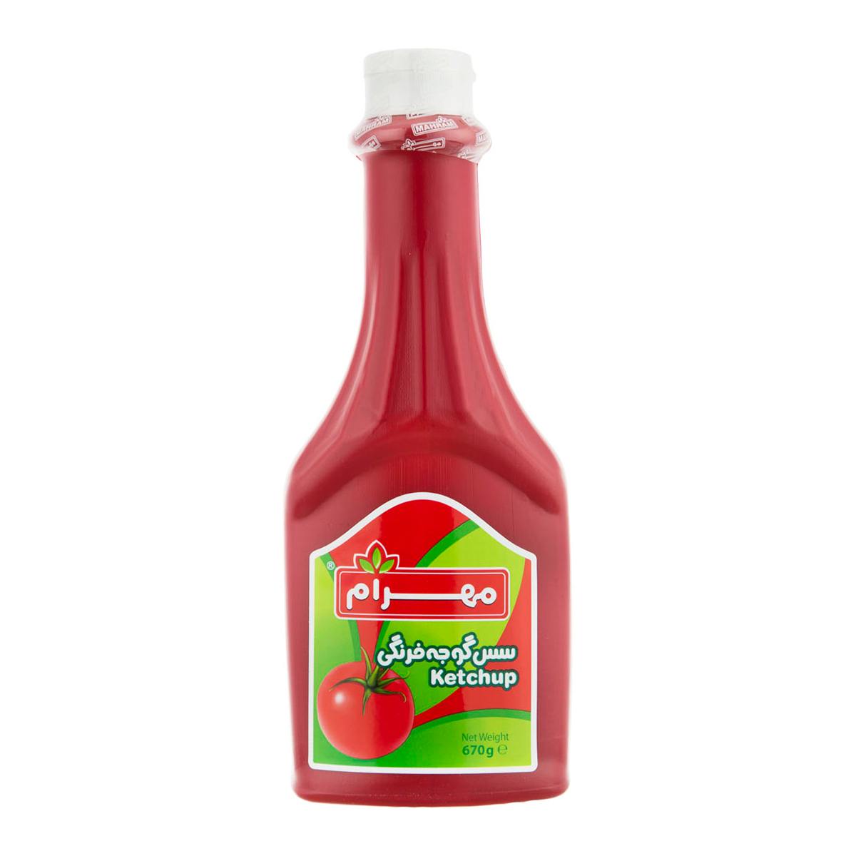 سس گوجه فرنگی مهرام - 670 گرم