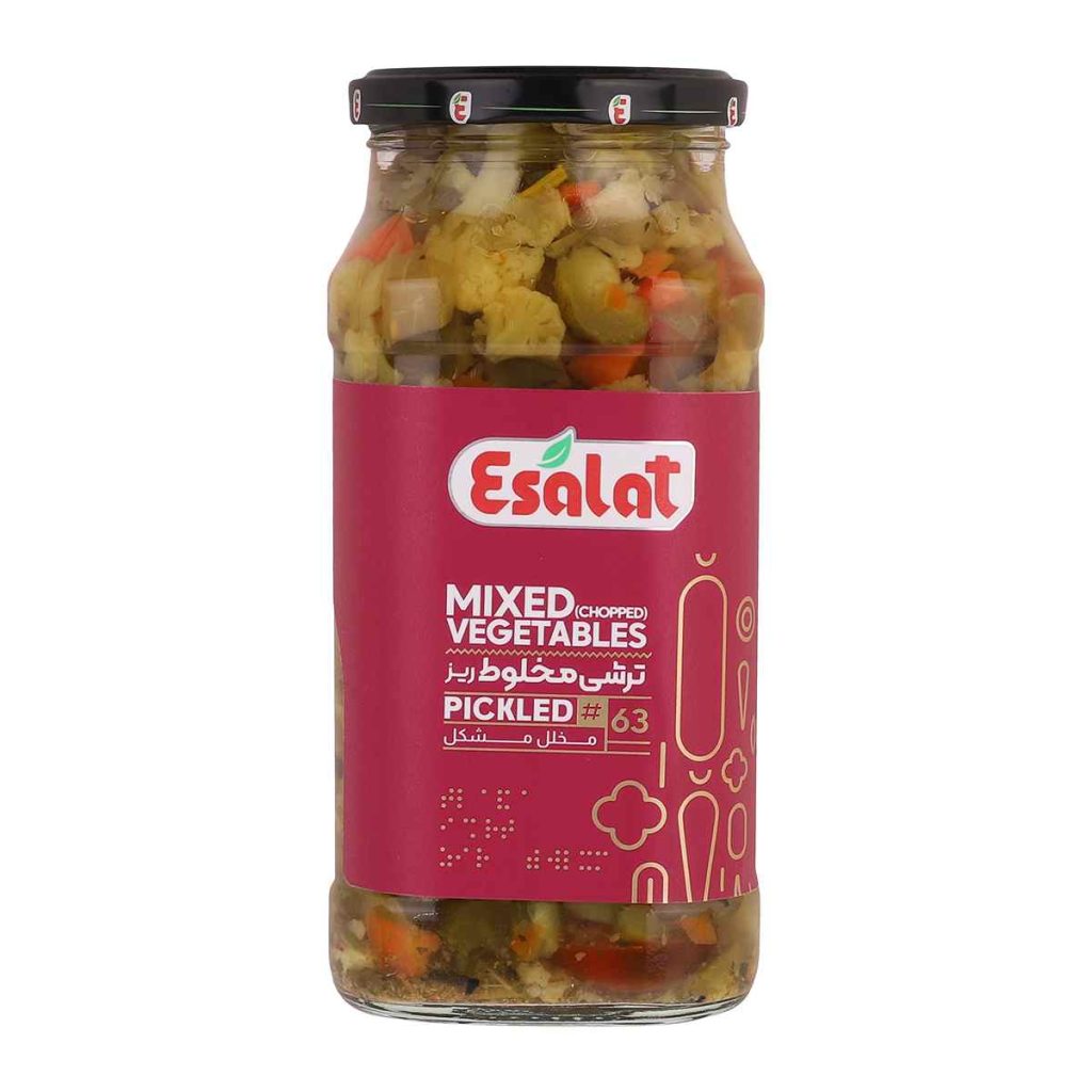 ترشی مخلوط ریز اصالت - 570 گرم