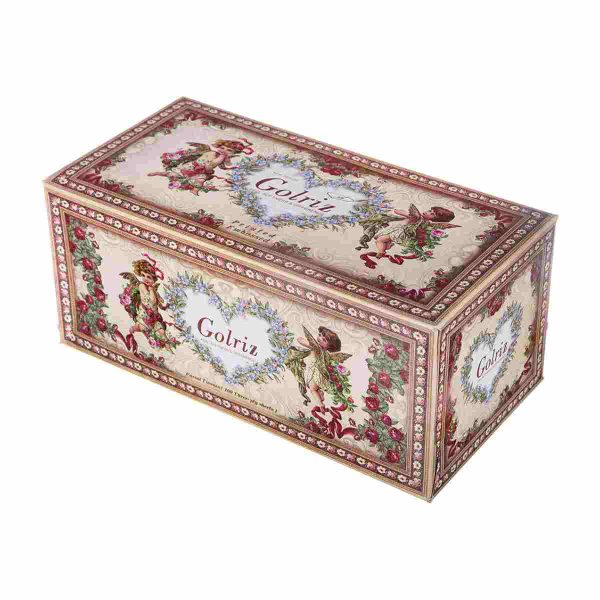 دستمال کاغذی گلدار طرح فرشته گلریز - 100 برگ سه لایه