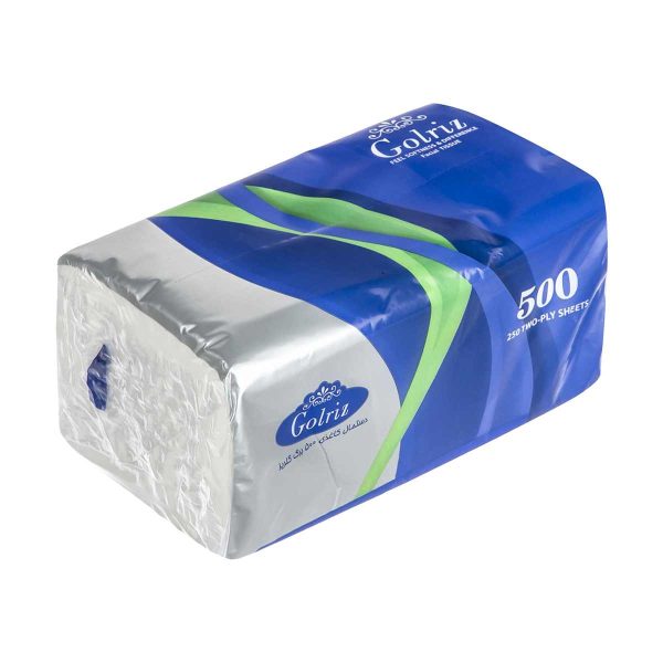 دستمال کاغذی گلریز - 250 برگ 2 لایه