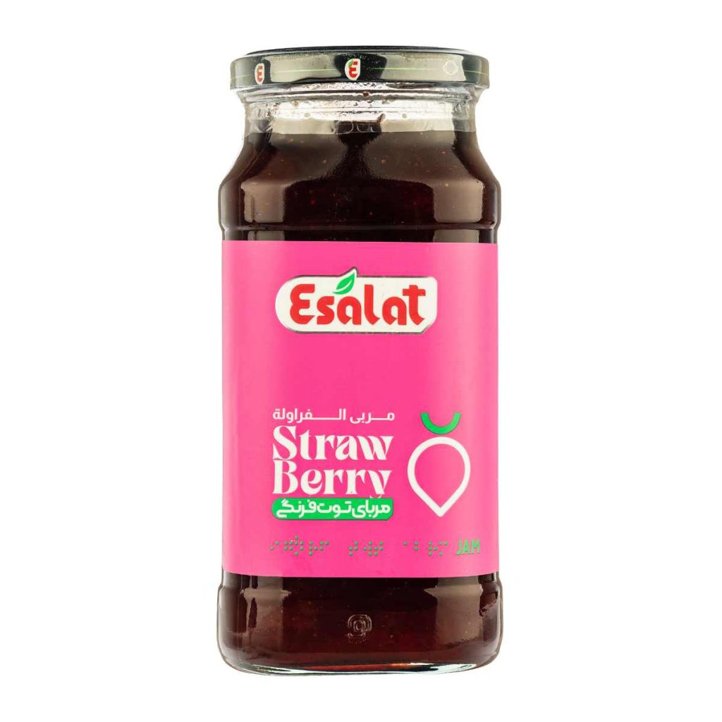 مربا توت فرنگی اصالت - 750 گرم