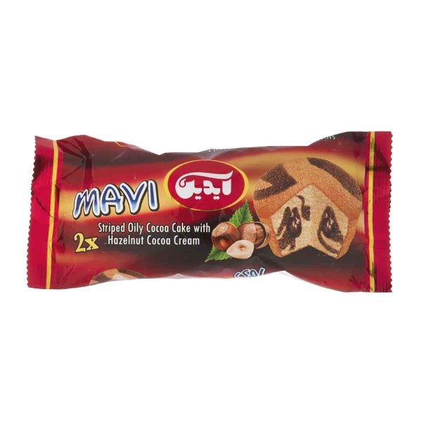 کیک دو قلو شکلاتی آیدین - 50 گرم