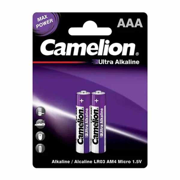 باتری نیم قلم اولترا آلکالاین کملیون - 2 عددی