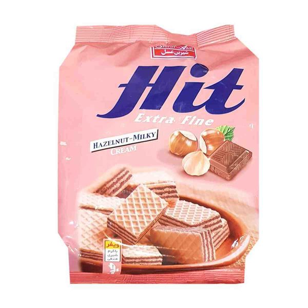 ویفر با کرم فندقی خانواده هیت شیرین عسل - 100 گرم
