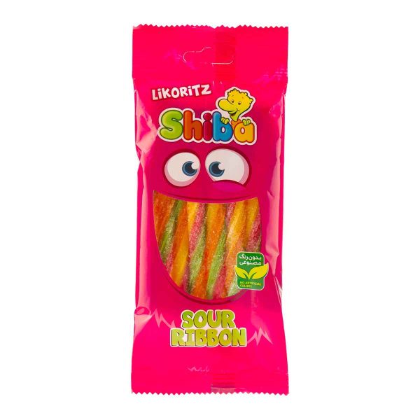 پاستیل لیکوریتز پیچی میکس شکری شیبابا - 90 گرم