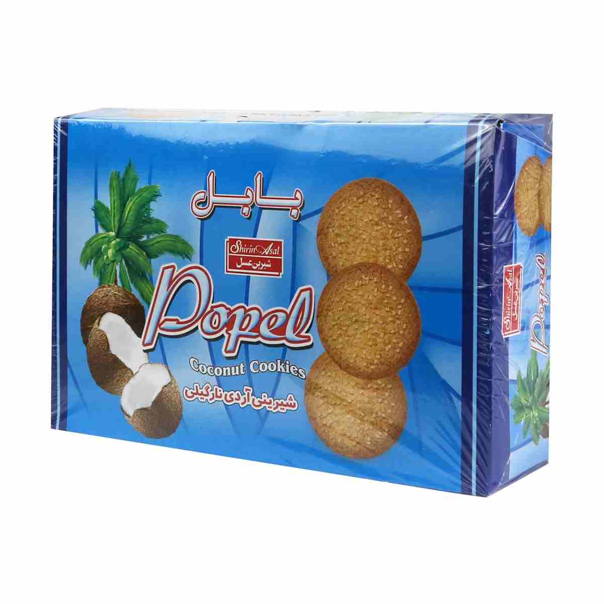 شیرینی نارگیلی شکری پاپل شیرین عسل - 240 گرم