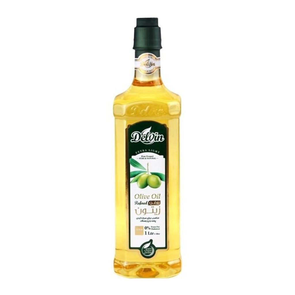 روغن زیتون بی بو دلوین - 1 لیتر