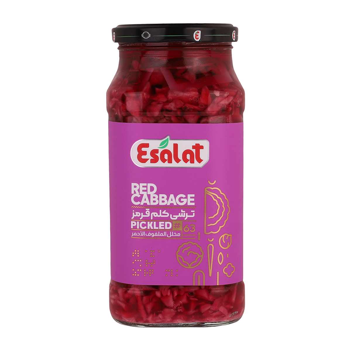 ترشی کلم قرمز اصالت - 570 گرم