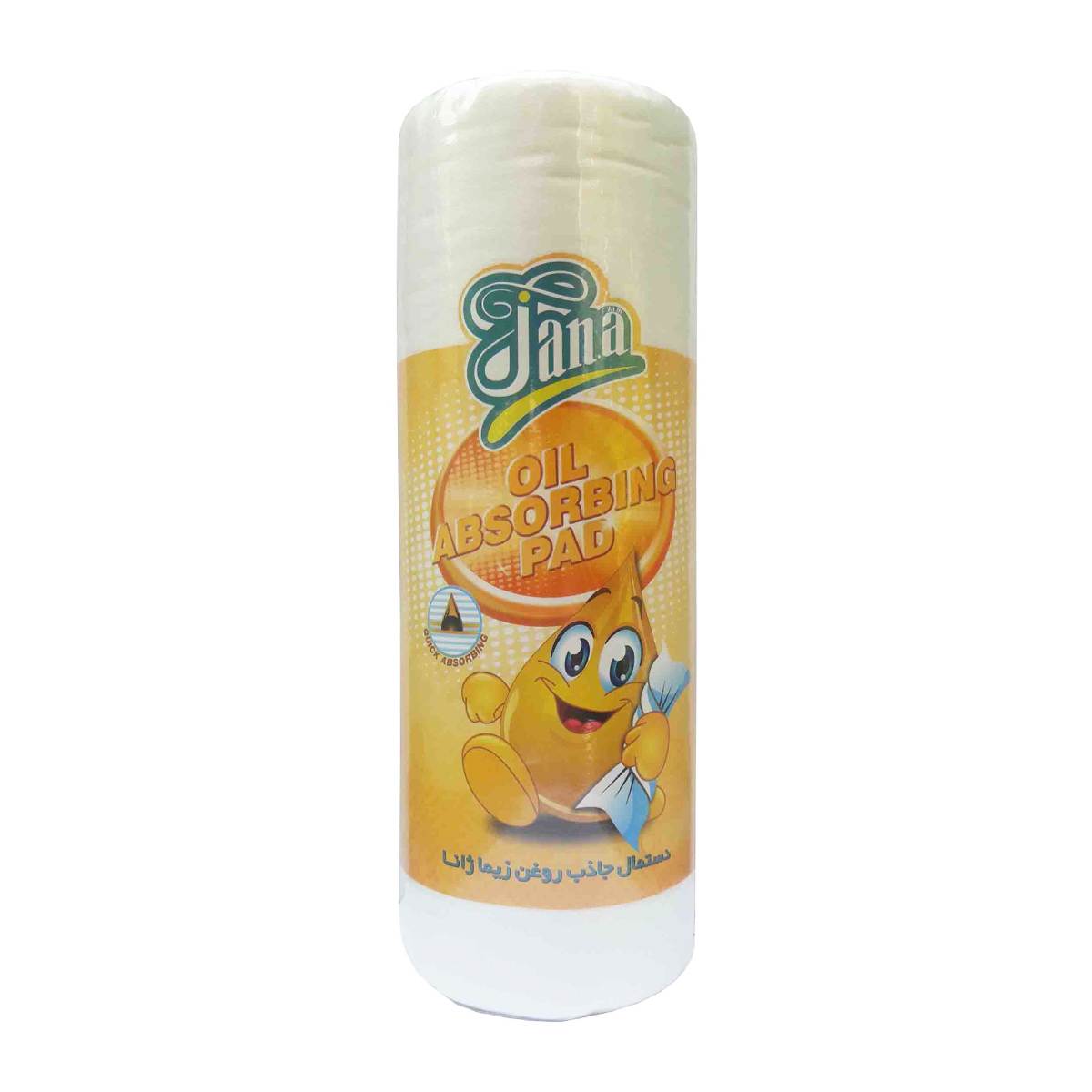 دستمال جاذب روغن رولی ژانا ایکس - 20 عددی