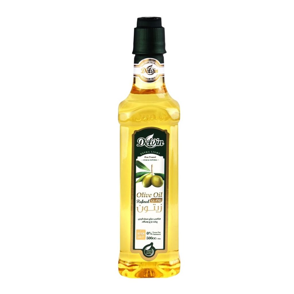 روغن زیتون بی بو دلوین - 500 میلی لیتر