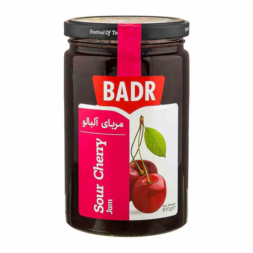 مربا آلبالو بدر - 810 گرم