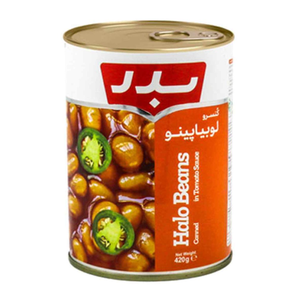 کنسرو لوبیا پینو بدر - 420 گرم