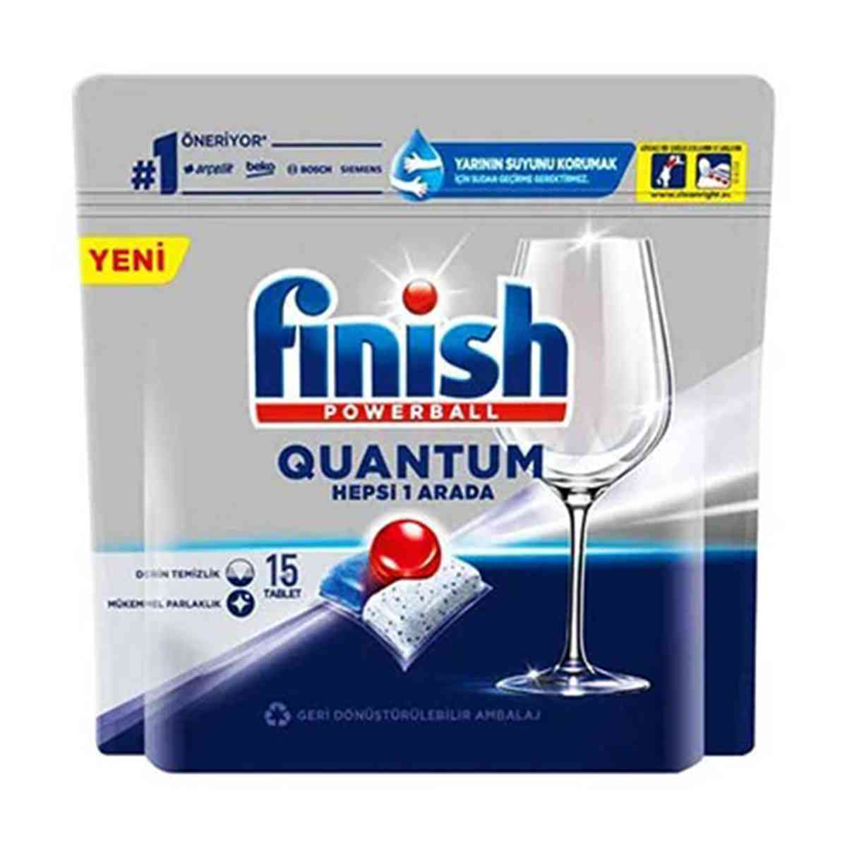 قرص ماشین ظرفشویی کوانتوم فینیش - 15 عددی