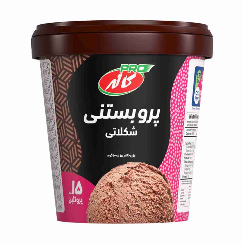 پرو بستنی شکلاتی پروتئین وی کاله
