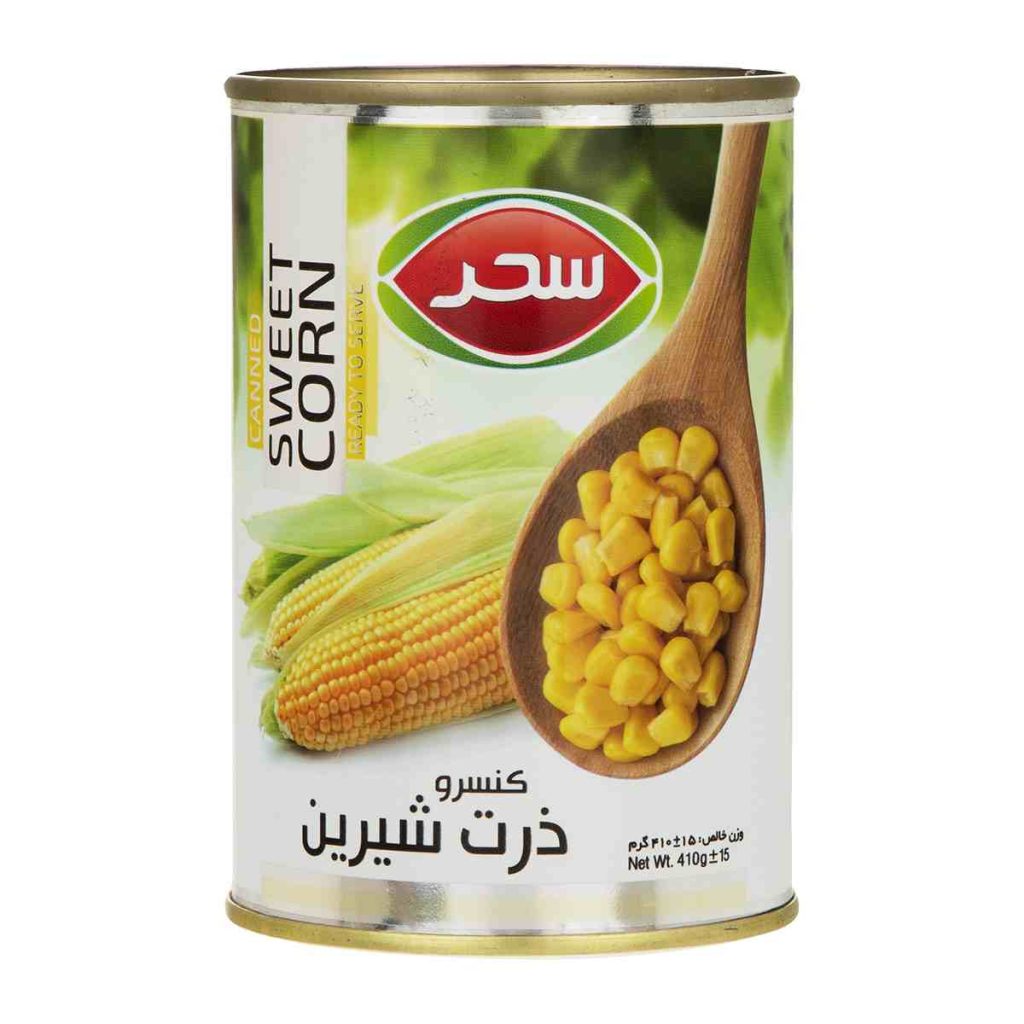 کنسرو ذرت شیرین سحر - 410 گرم