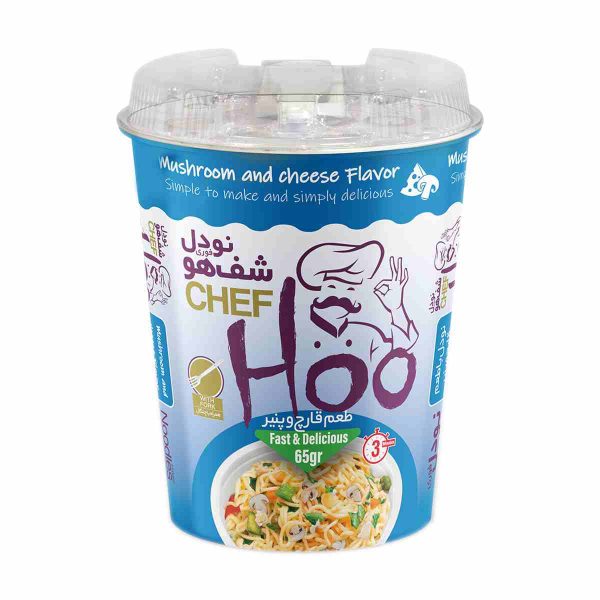 نودل لیوانی قارچ و پنیر شف هو - 65 گرم
