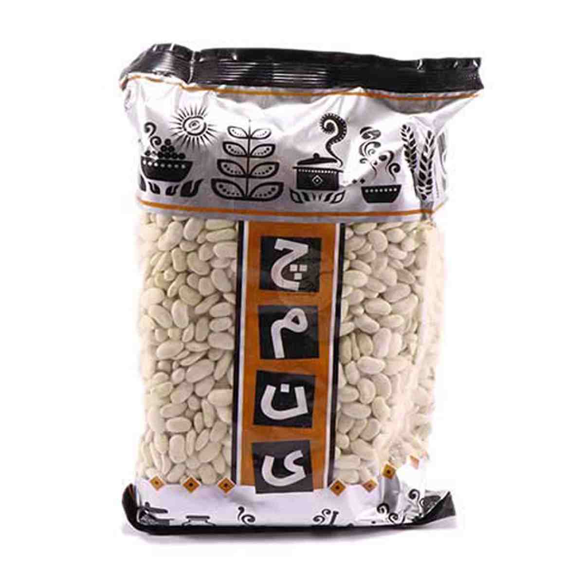 لوبیا سفید چمنی - 900 گرم