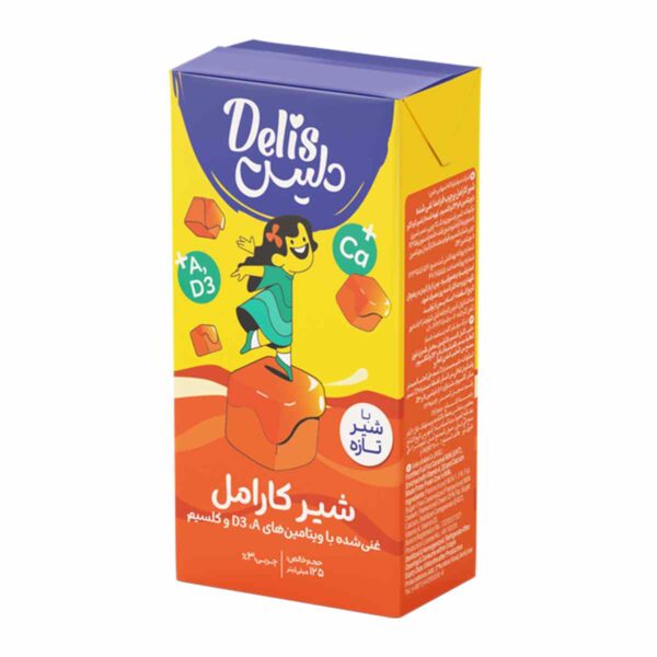 Untitled-13564-compressed شیر کارامل غنی شده کودکان دلیس کاله - 125 میلی لیتر
