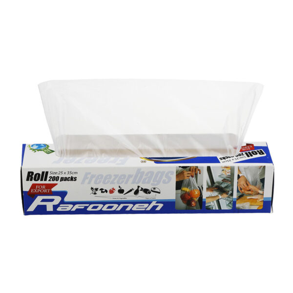 کیسه فریزر رولی رافونه - 200 عددی