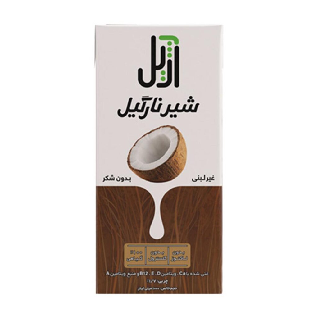 شیر نارگیل غیر لبنی آژیل - 200 میلی لیتر