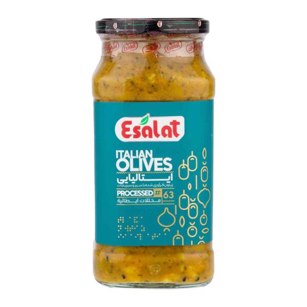 زیتون پرورده ایتالیایی اصالت - 600 گرم