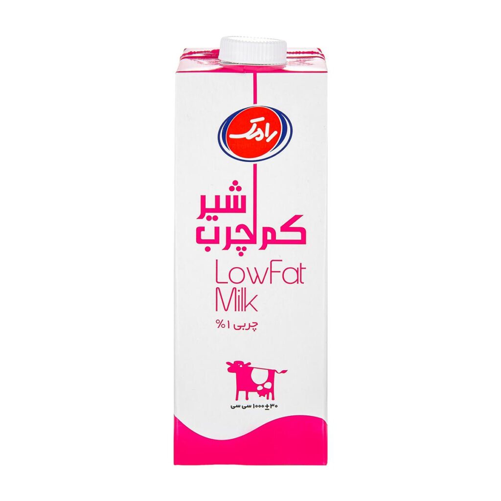 شیر فرادما کم چرب رامک - 1 لیتر