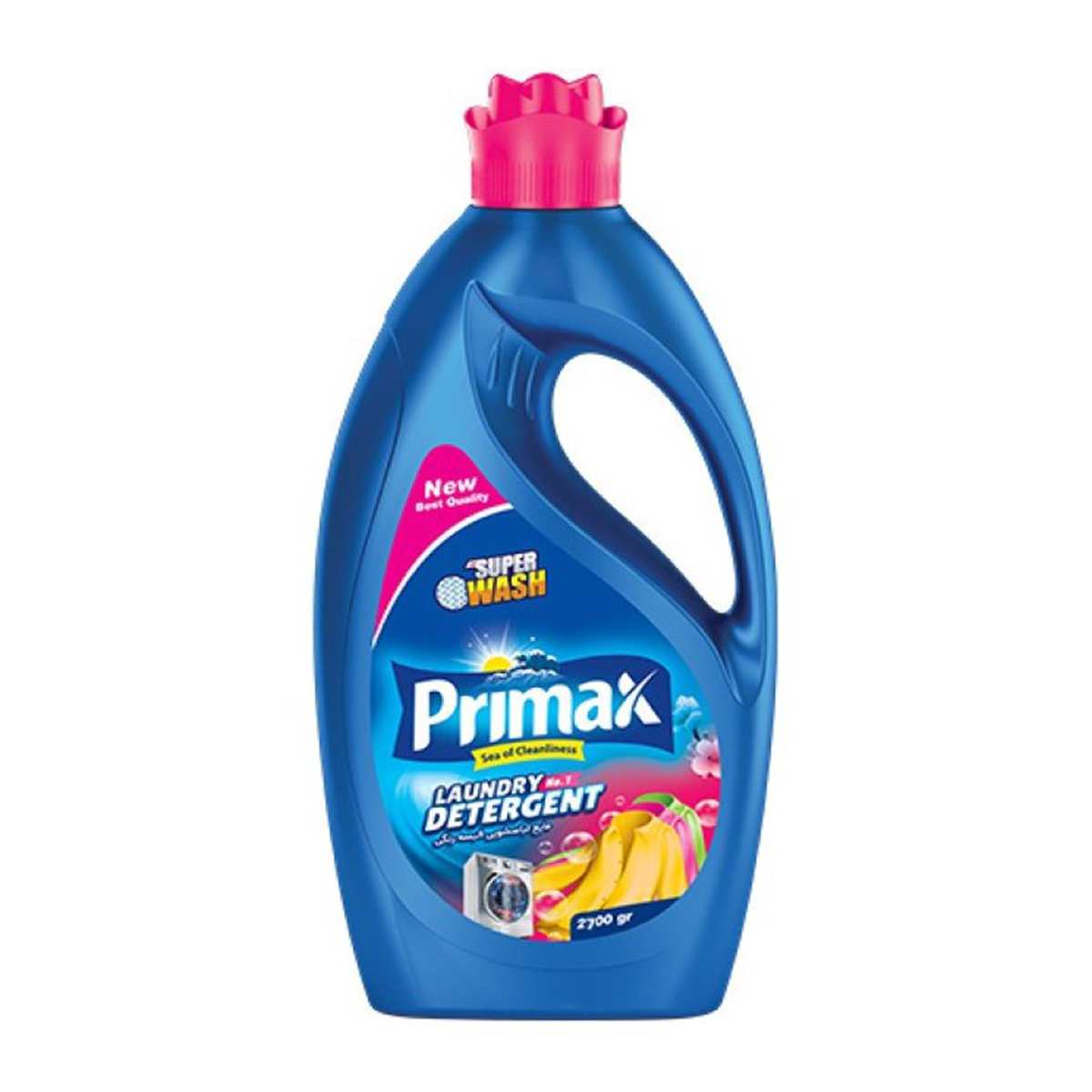 مایع لباسشویی مخصوص البسه رنگی پریمکس - 2700 گرم